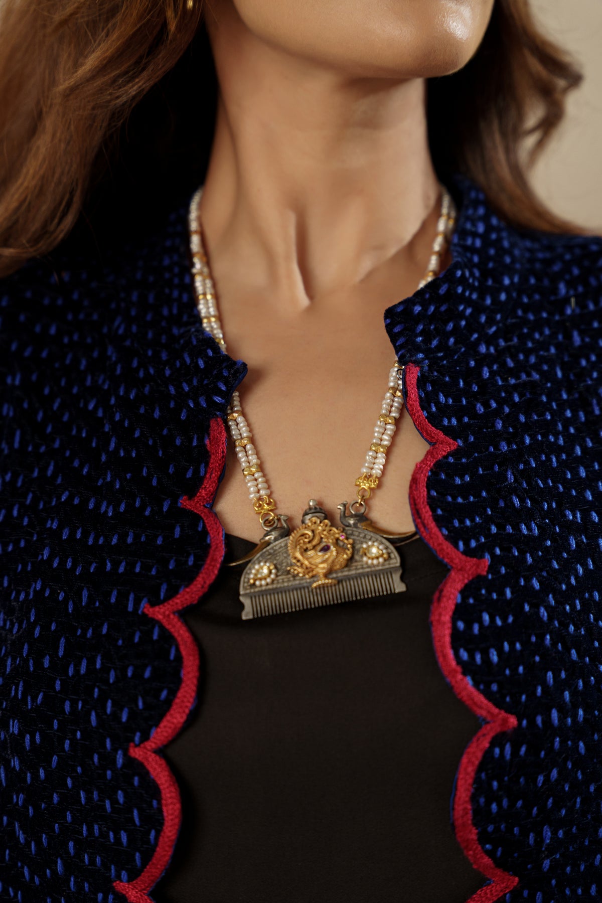 Rose Coat - Silk Velvet