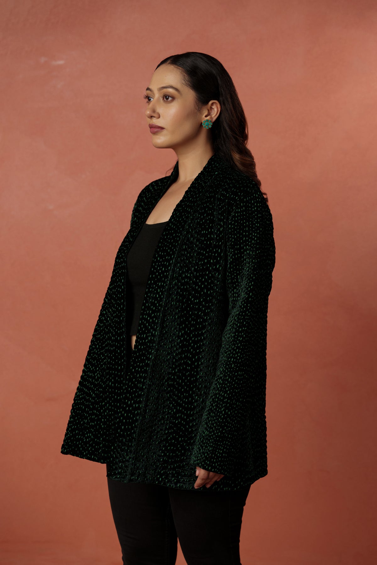 Samode Basmati Jacket - Silk Velvet
