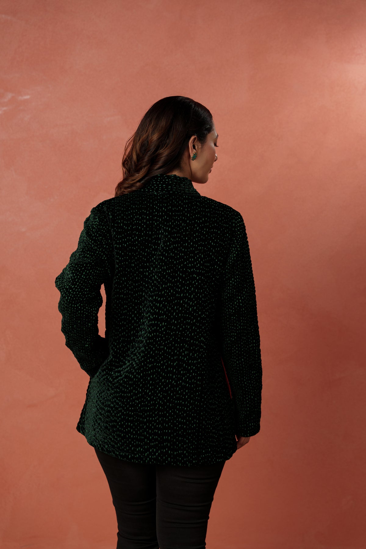 Samode Basmati Jacket - Silk Velvet
