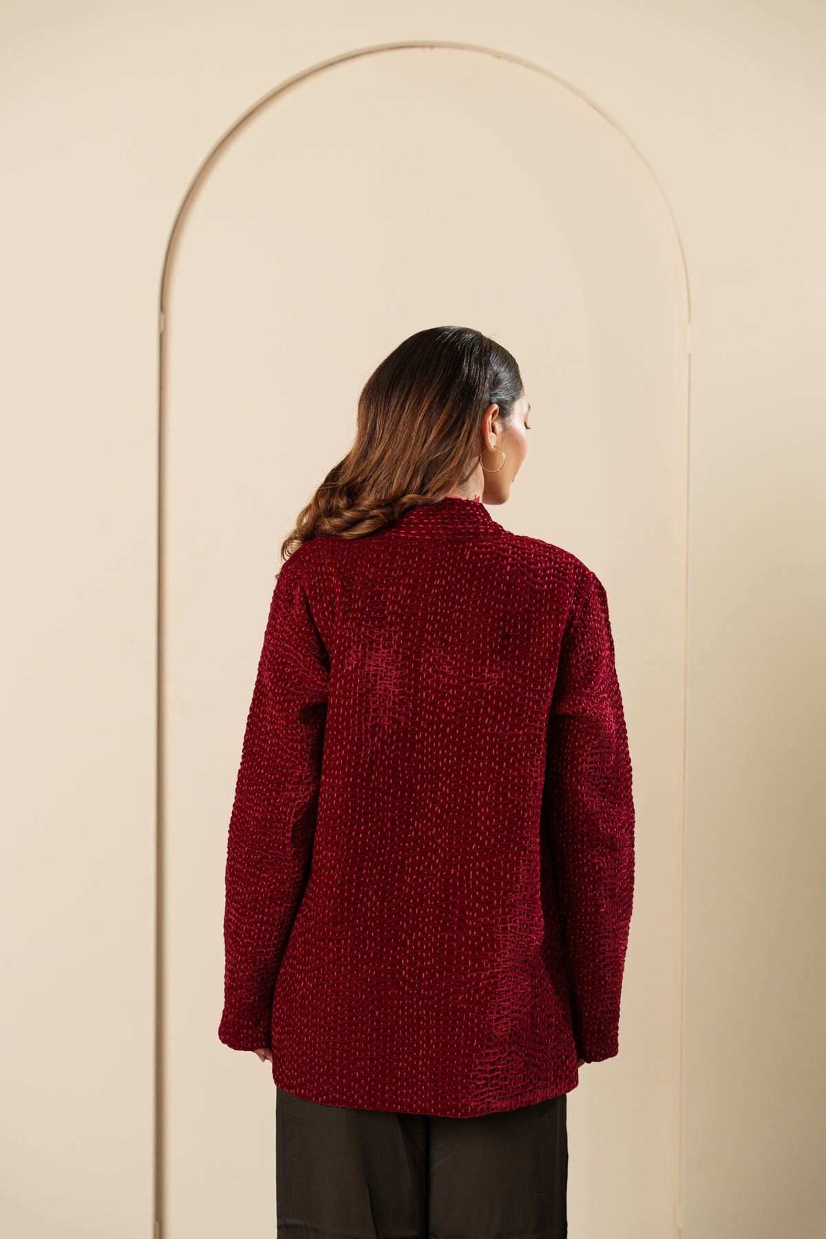 Samode Basmati Jacket - Silk Velvet
