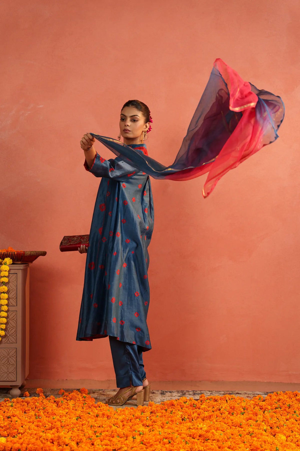 Shaded Kota Doriya Dupatta