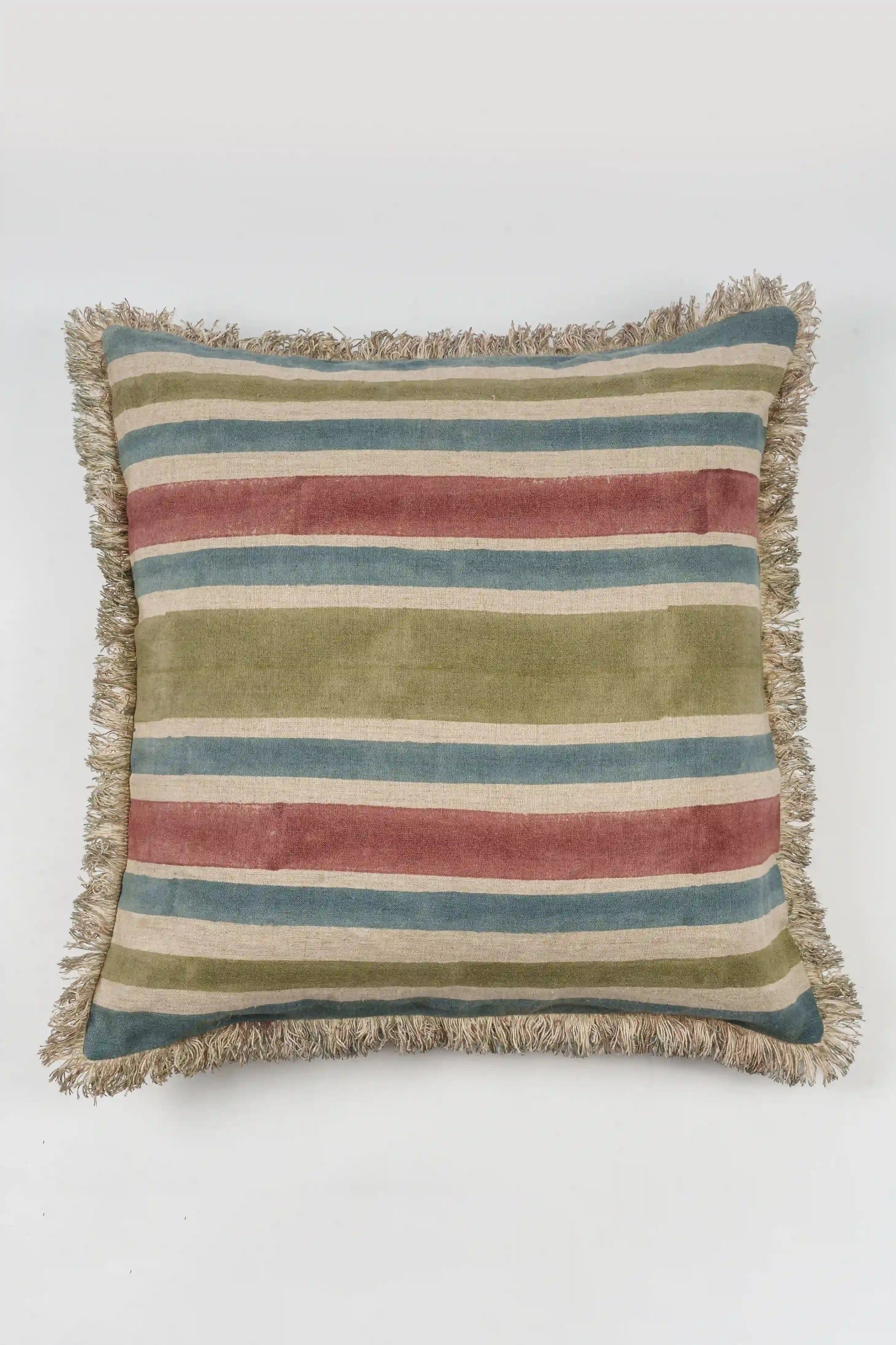 Bhoomi Teal Cushion Cover