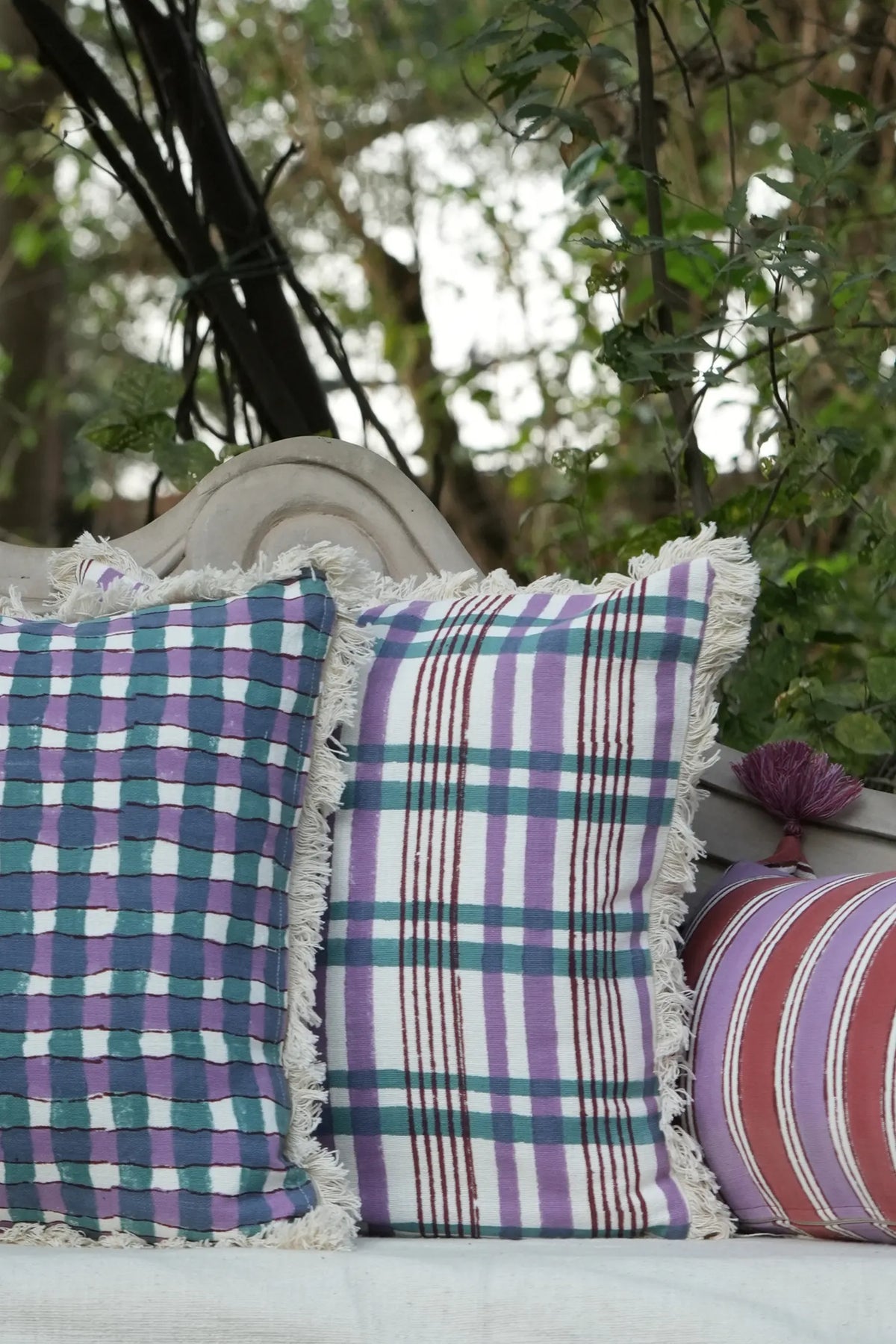 Marlo Plum Cushion Cover