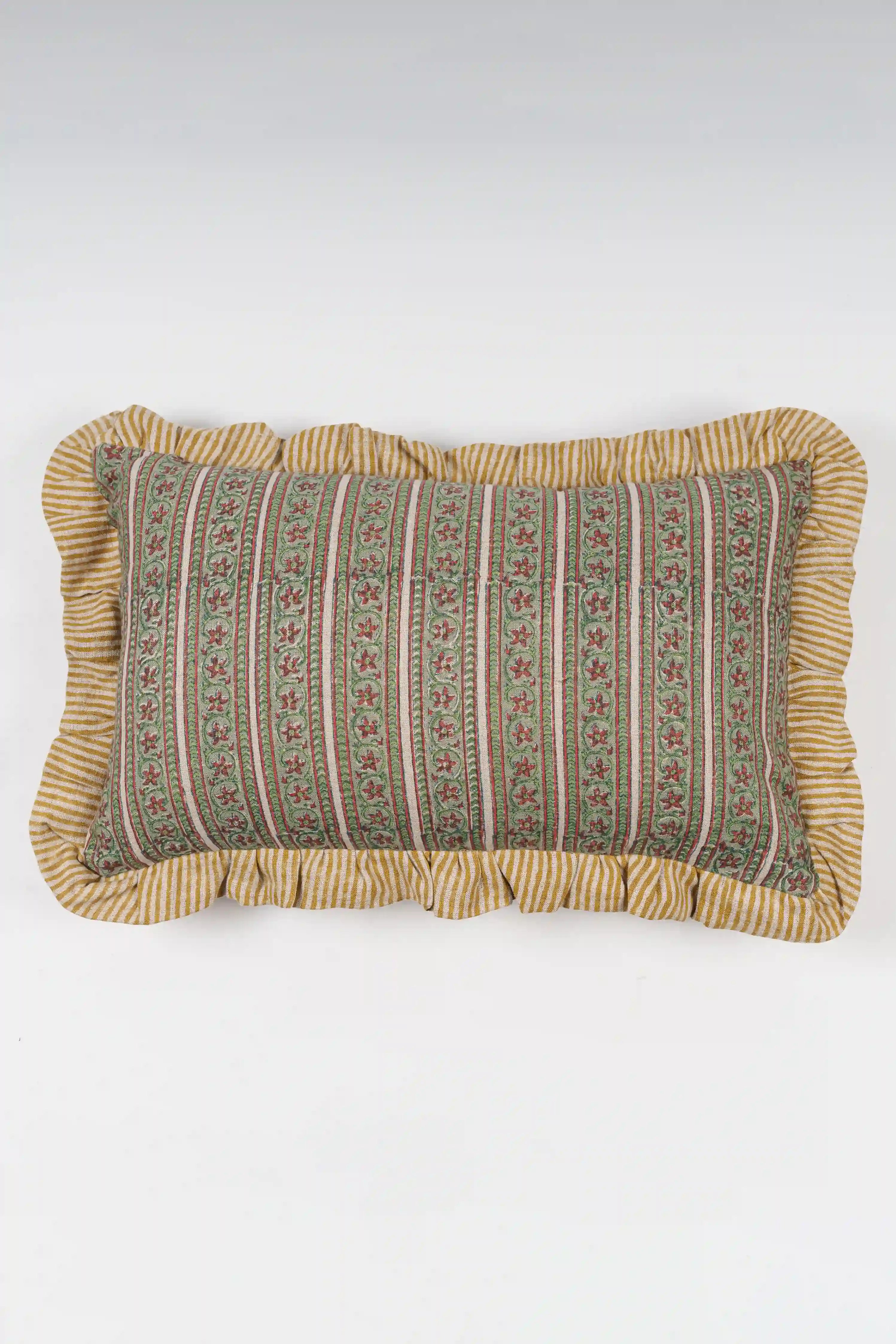 Bageecha Stripe Cushion Cover