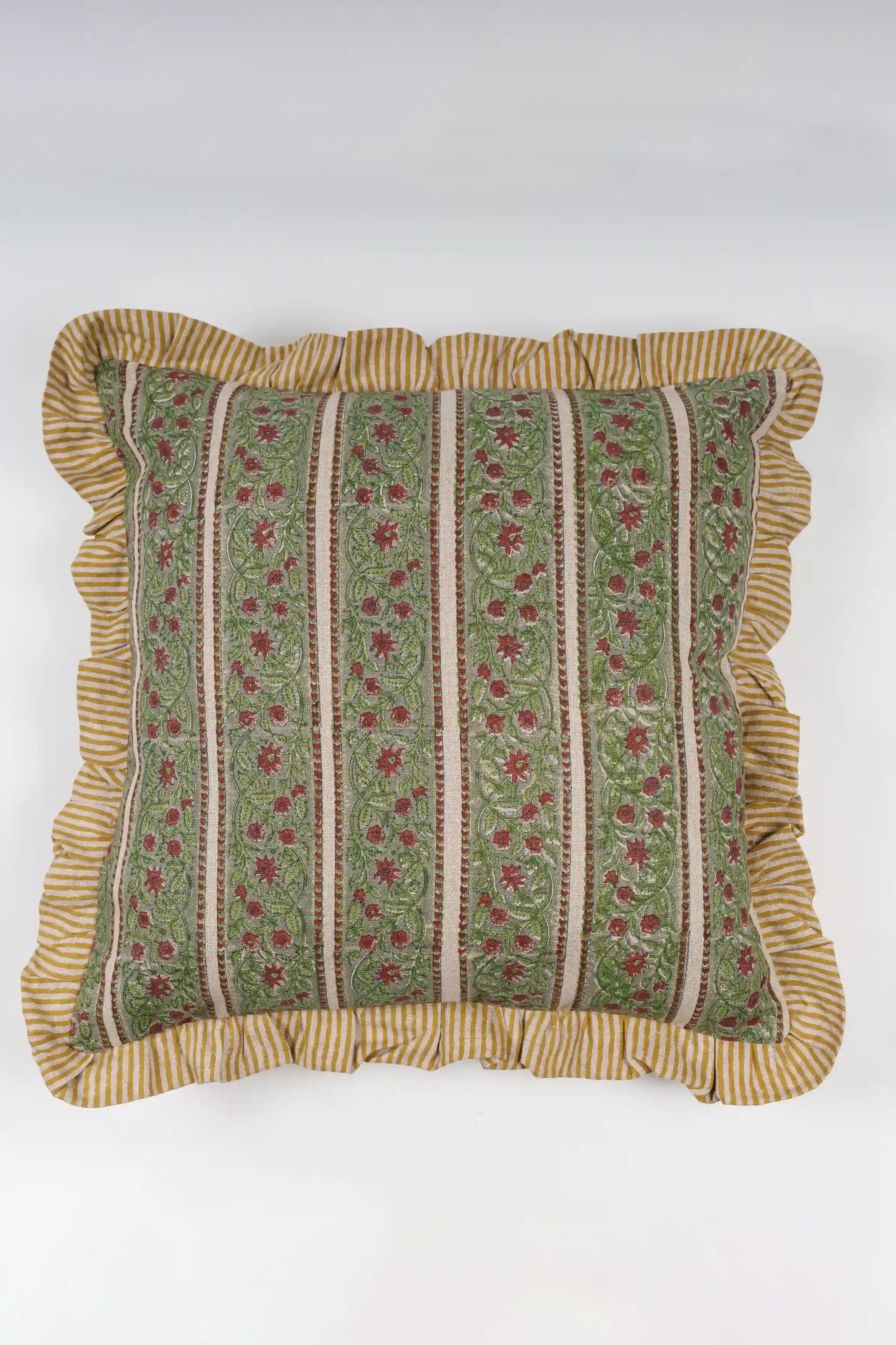 Bageecha Fern Cushion Cover