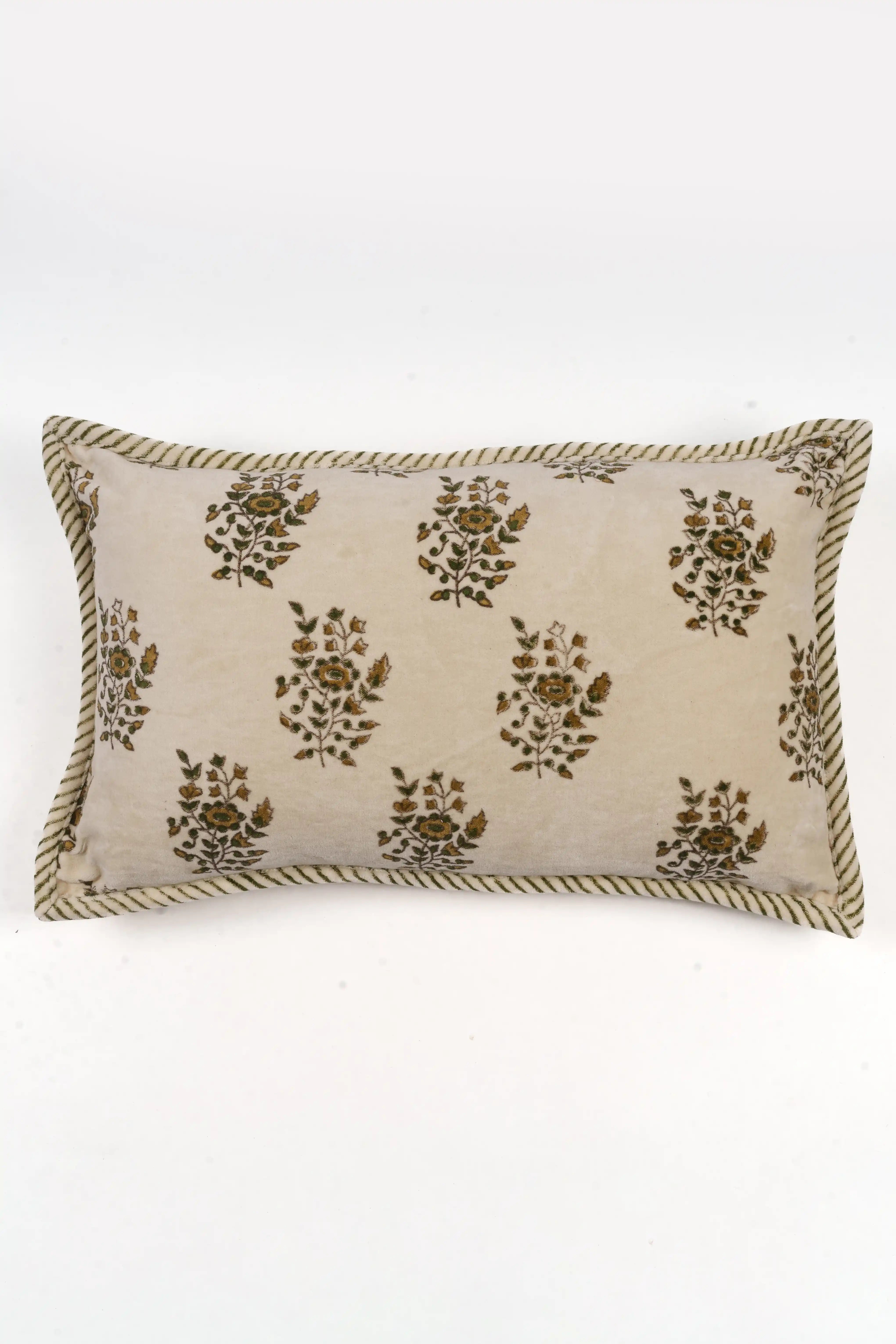 Mehr Zari Cushion Cover