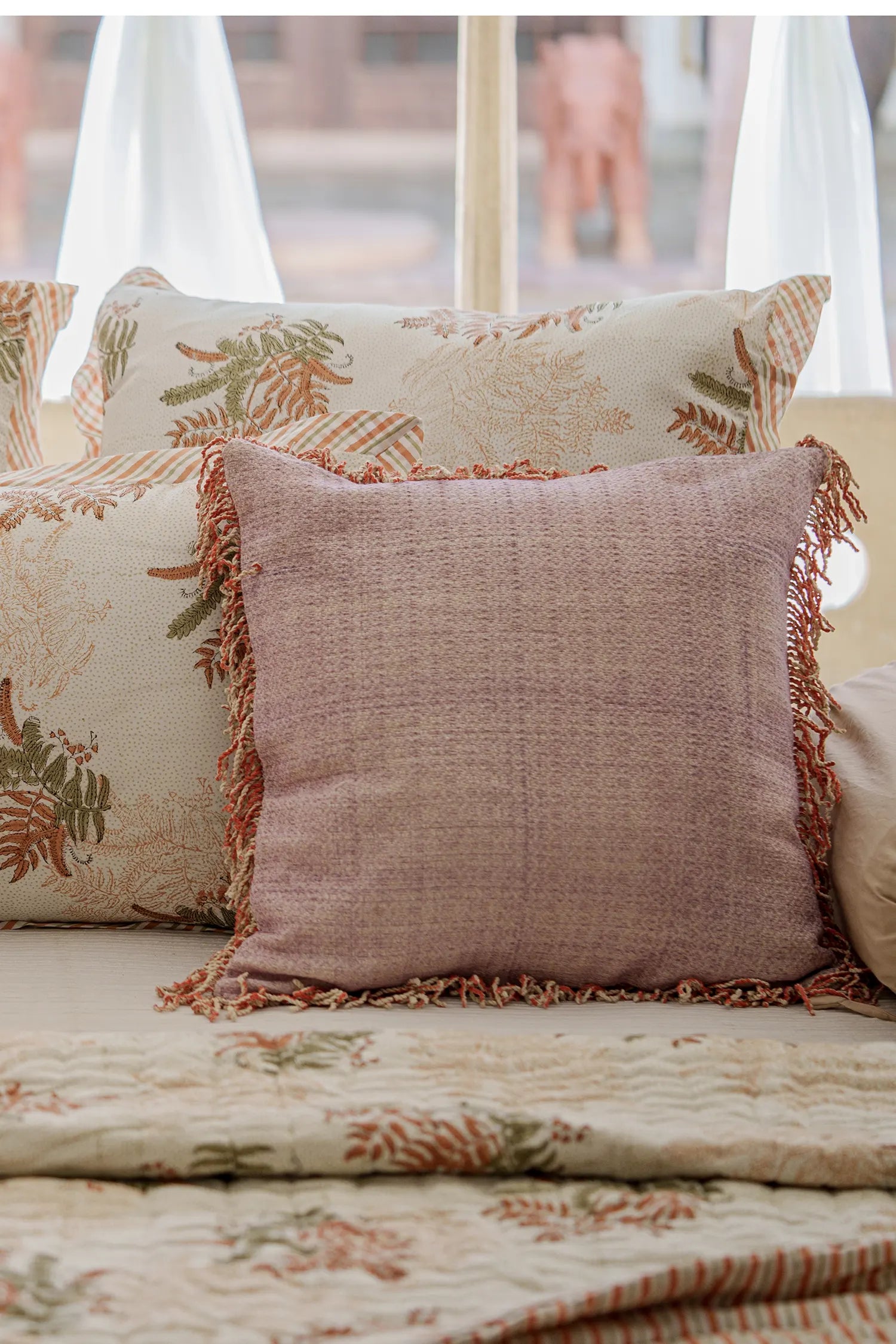 Luma Cushion - Purple