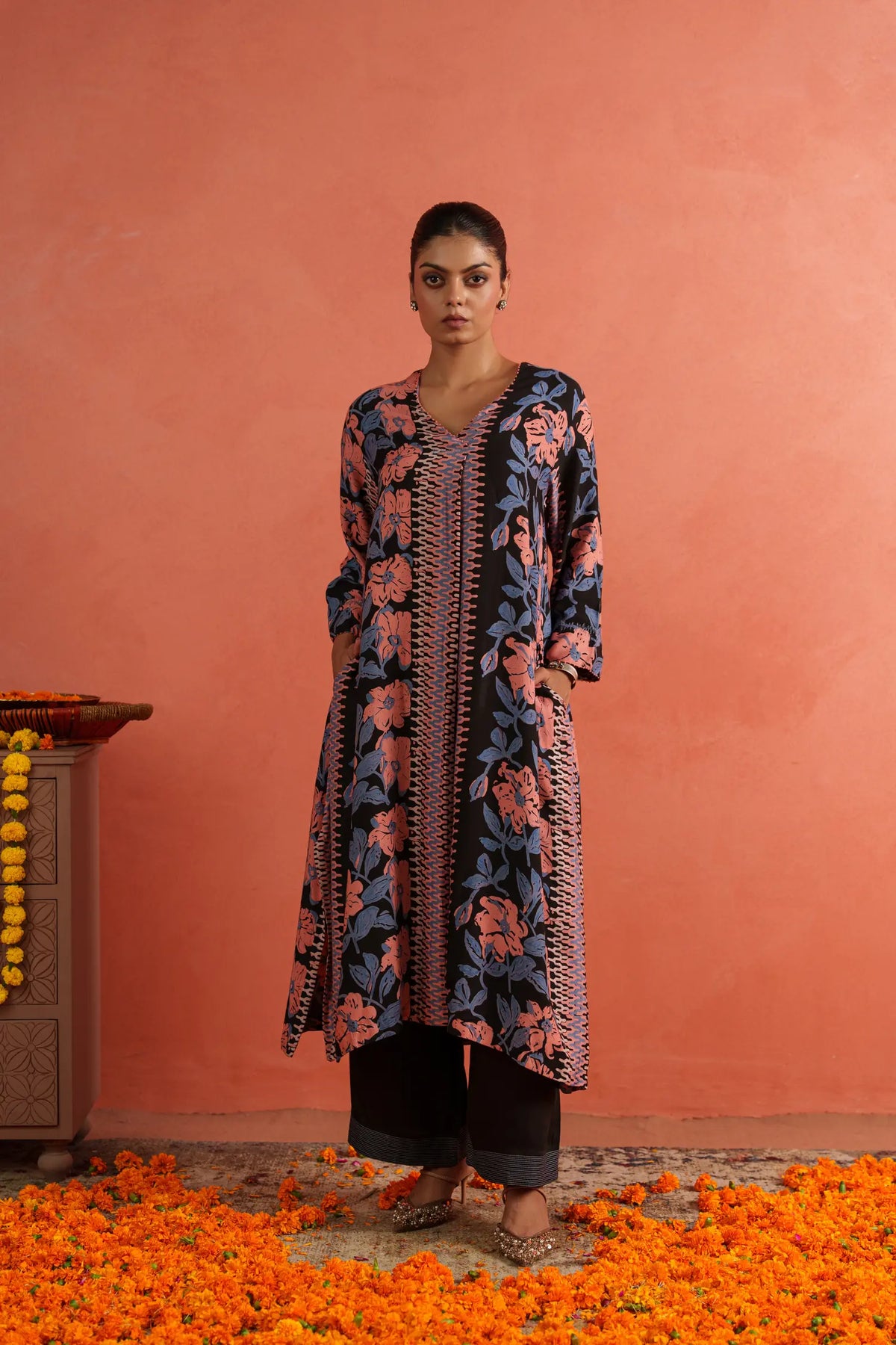 Laura Floral Kurta