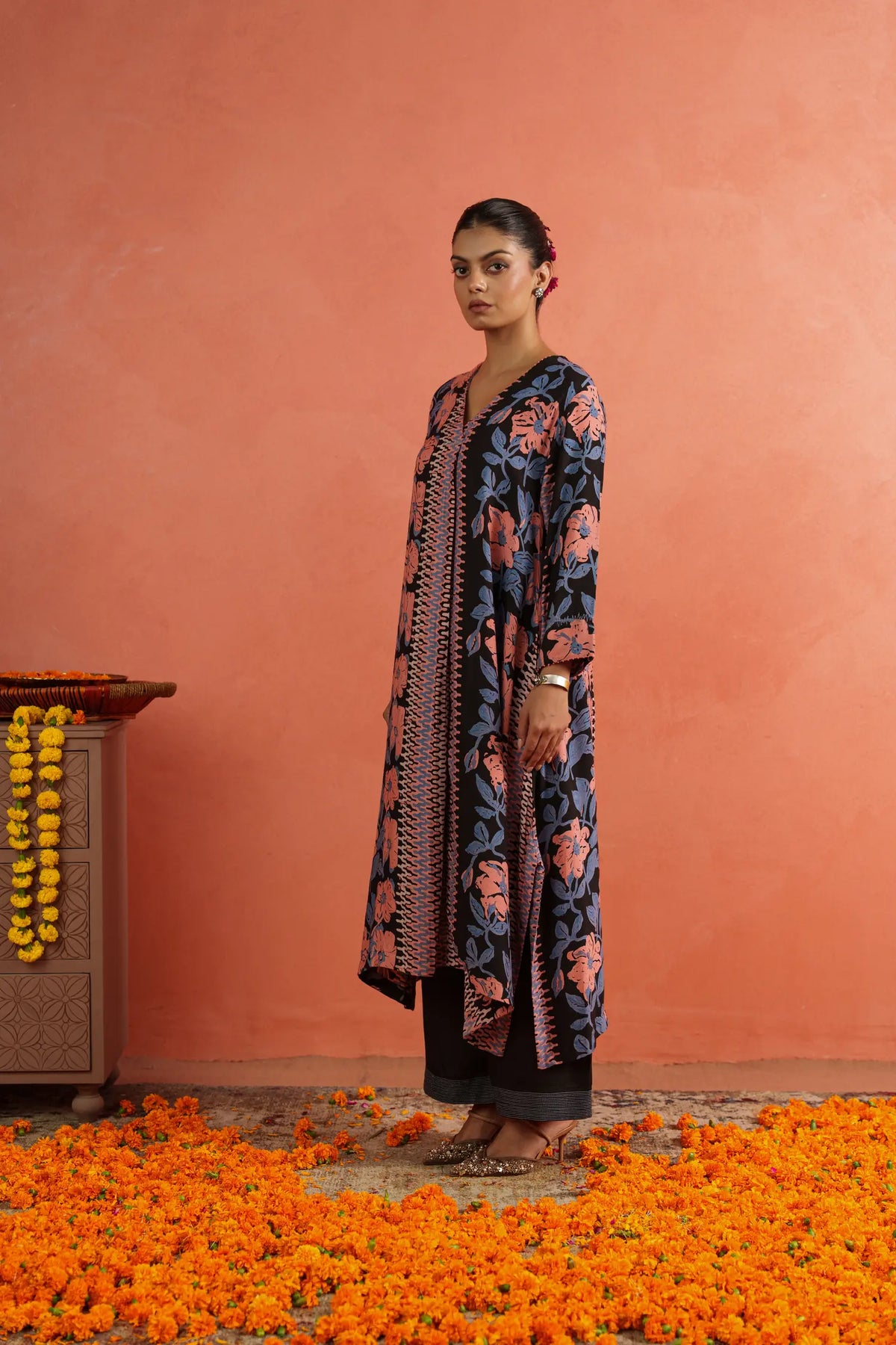 Laura Floral Kurta