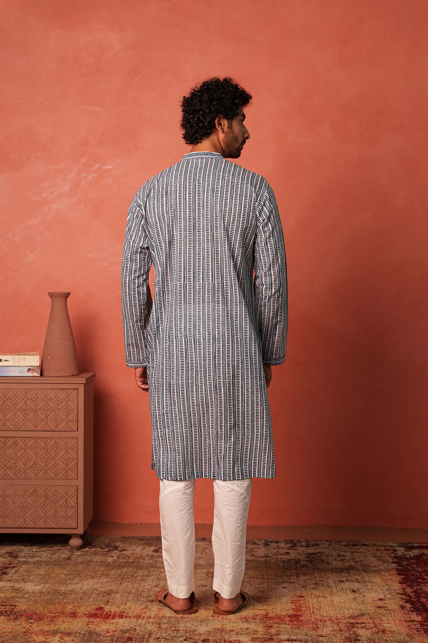 Men's Hanblock Printed Kurta