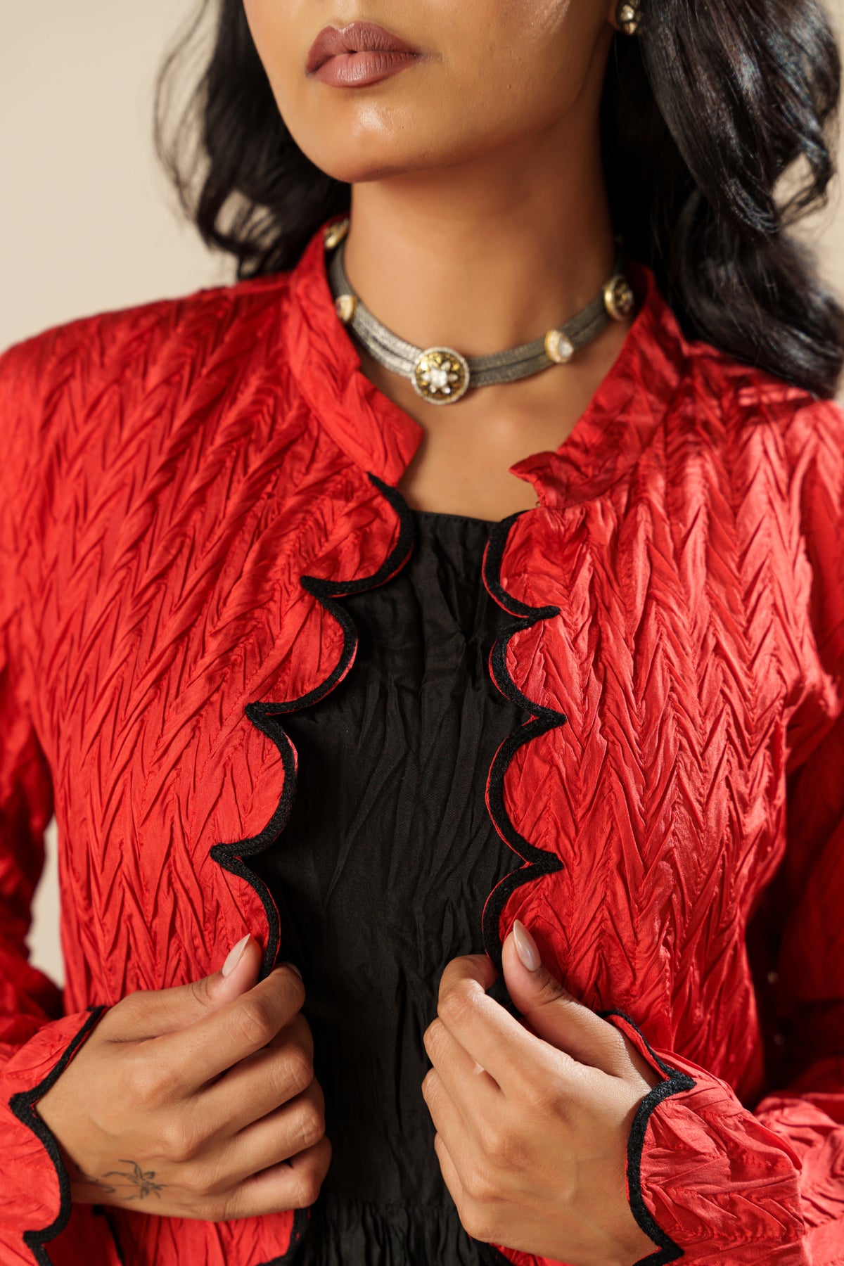 Rose Coat - Silk