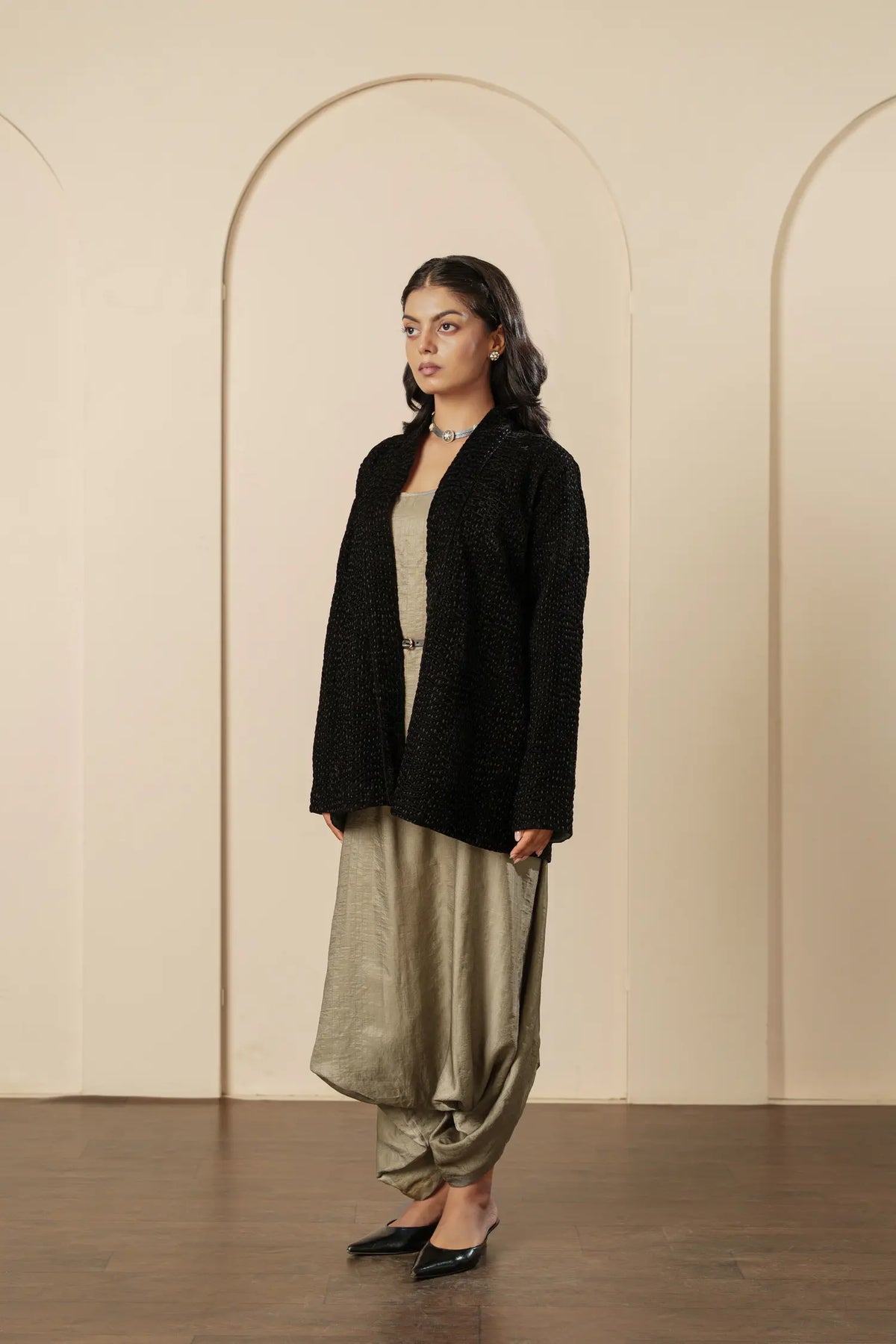 Samode Basmati Jacket - Silk Velvet