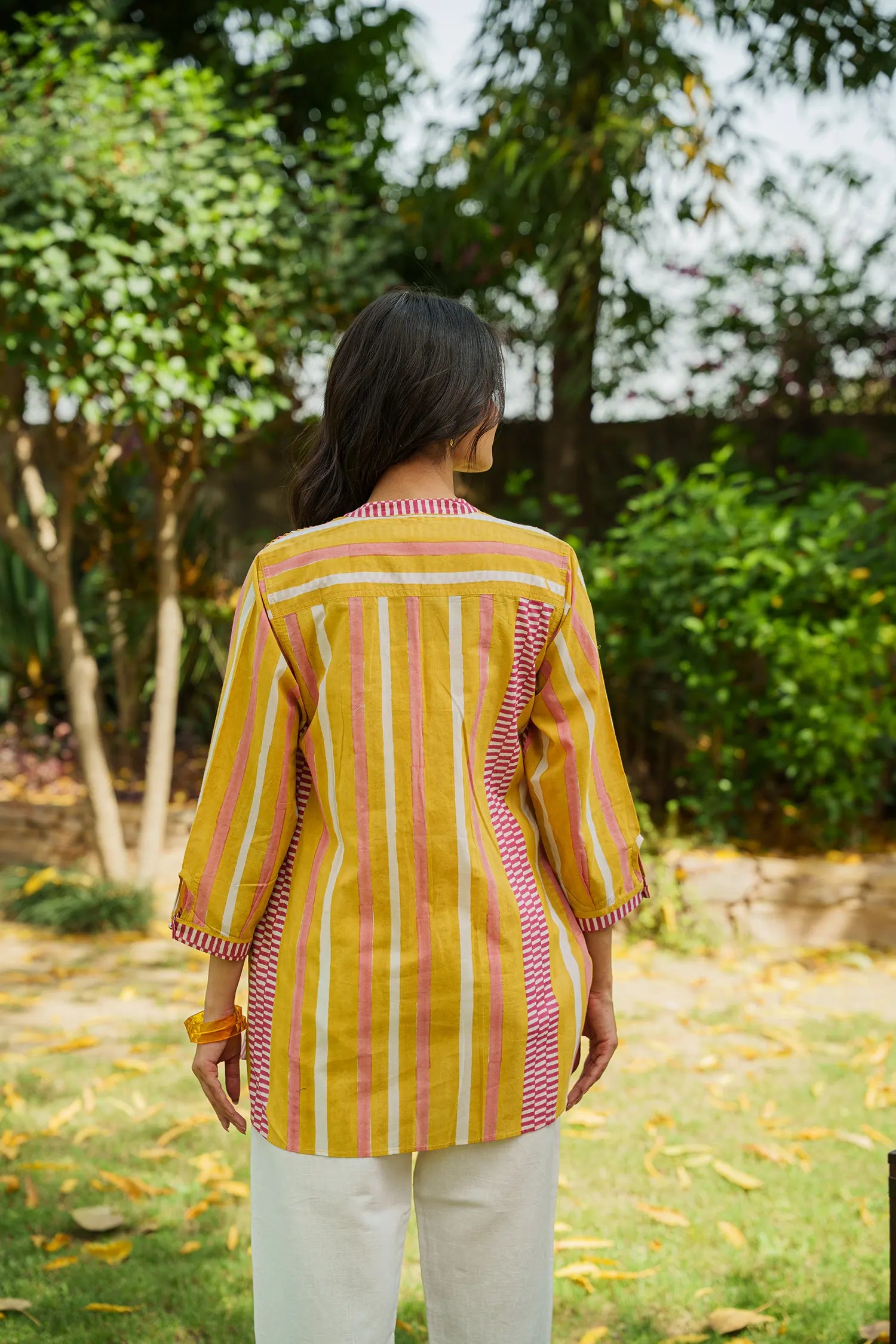 Pintuck Tunic