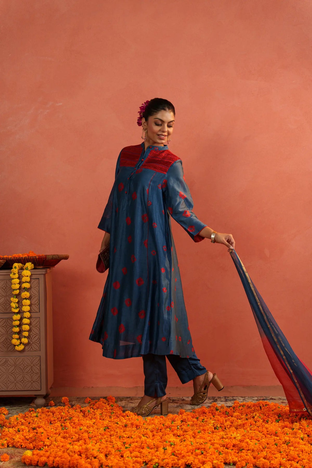 Shaded Kota Doriya Dupatta
