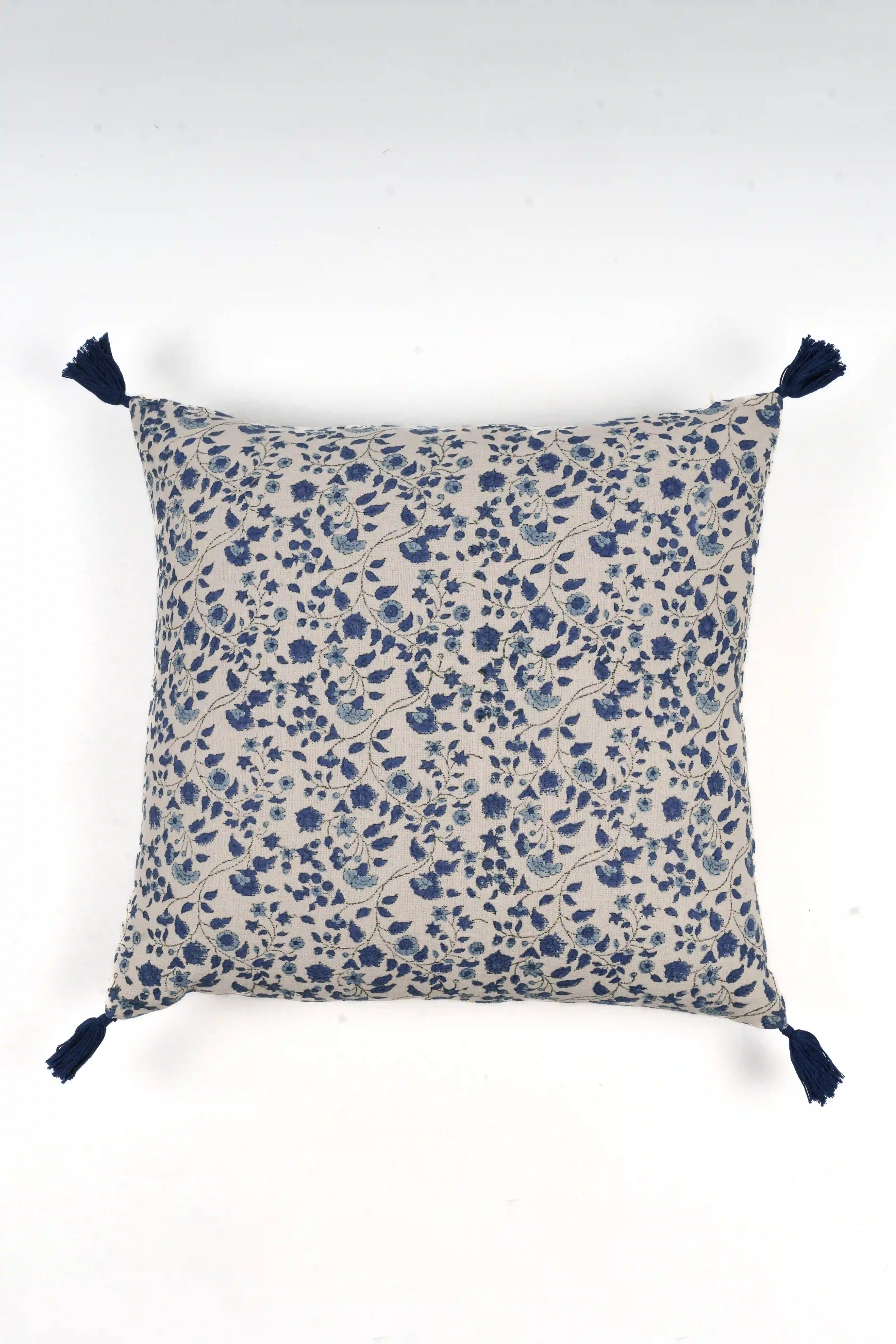 Neelaya Jaal Cushion Cover
