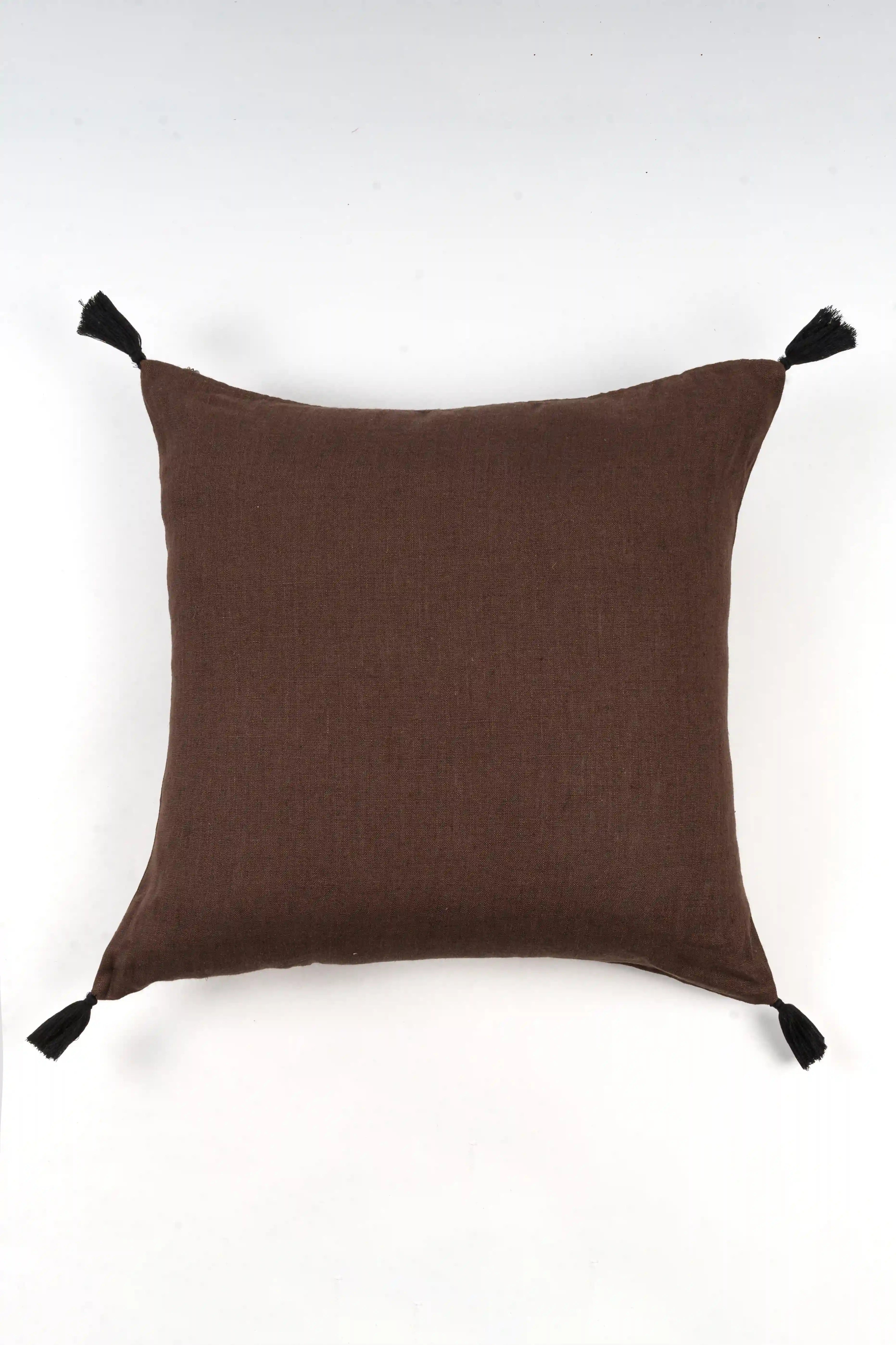 Linen Cushion Cover - Olive