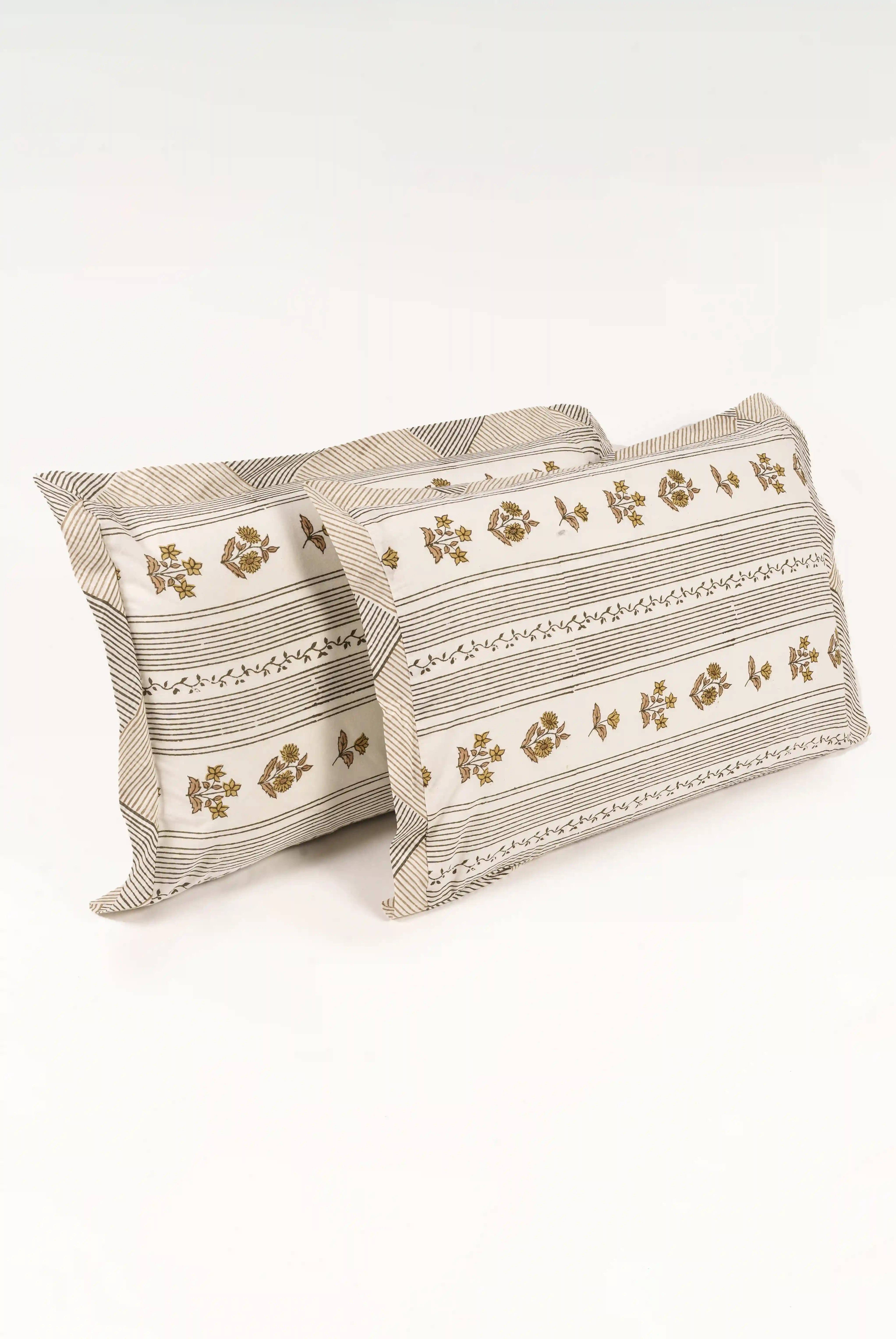 Gulnar Cotton Pillow Cover - Set of 2